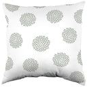 Boho Flowers Decorative Pillow, 2 Sizes, Made in the USA