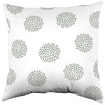 Boho Flowers Decorative Pillow, 2 Sizes, Made in the USA, More Colors