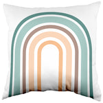 Boho Rainbow Decorative Pillow, 2 Sizes, Made in the USA