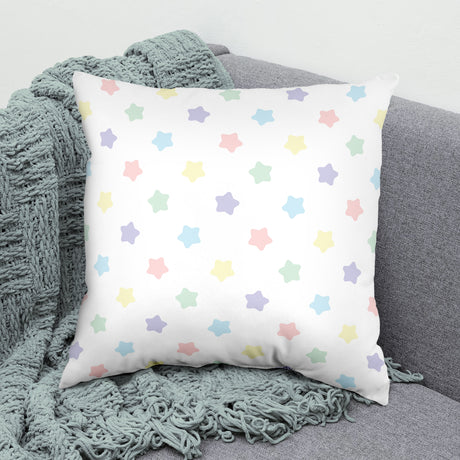 Pastel Stars Decorative Pillow - 2 Sizes