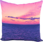 Sunset on the Atlantic Ocean, Bahamas, 16" Decorative Pillow, Made in the USA