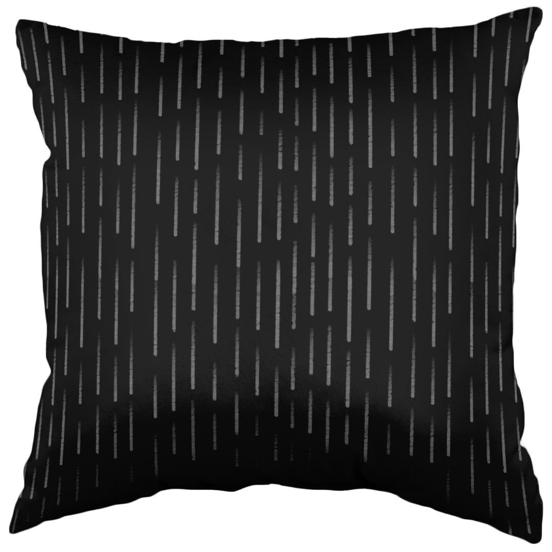 Dashed Decorative Pillow, 2 Sizes, Made in the USA, More Colors