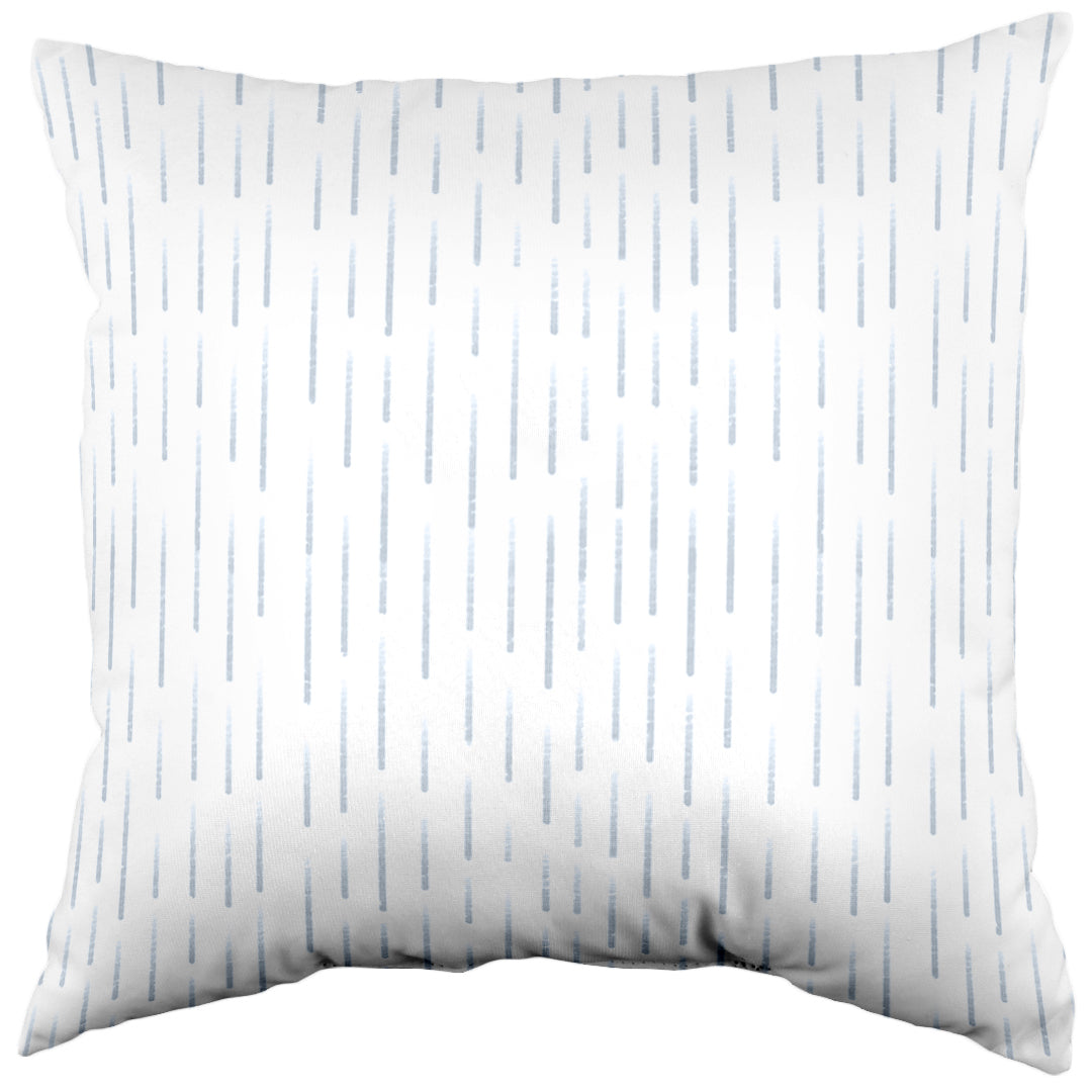 Dashed Decorative Pillow, 2 Sizes, Made in the USA, More Colors