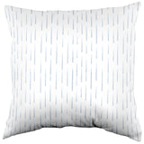 Dashed Decorative Pillow, 2 Sizes, Made in the USA, More Colors