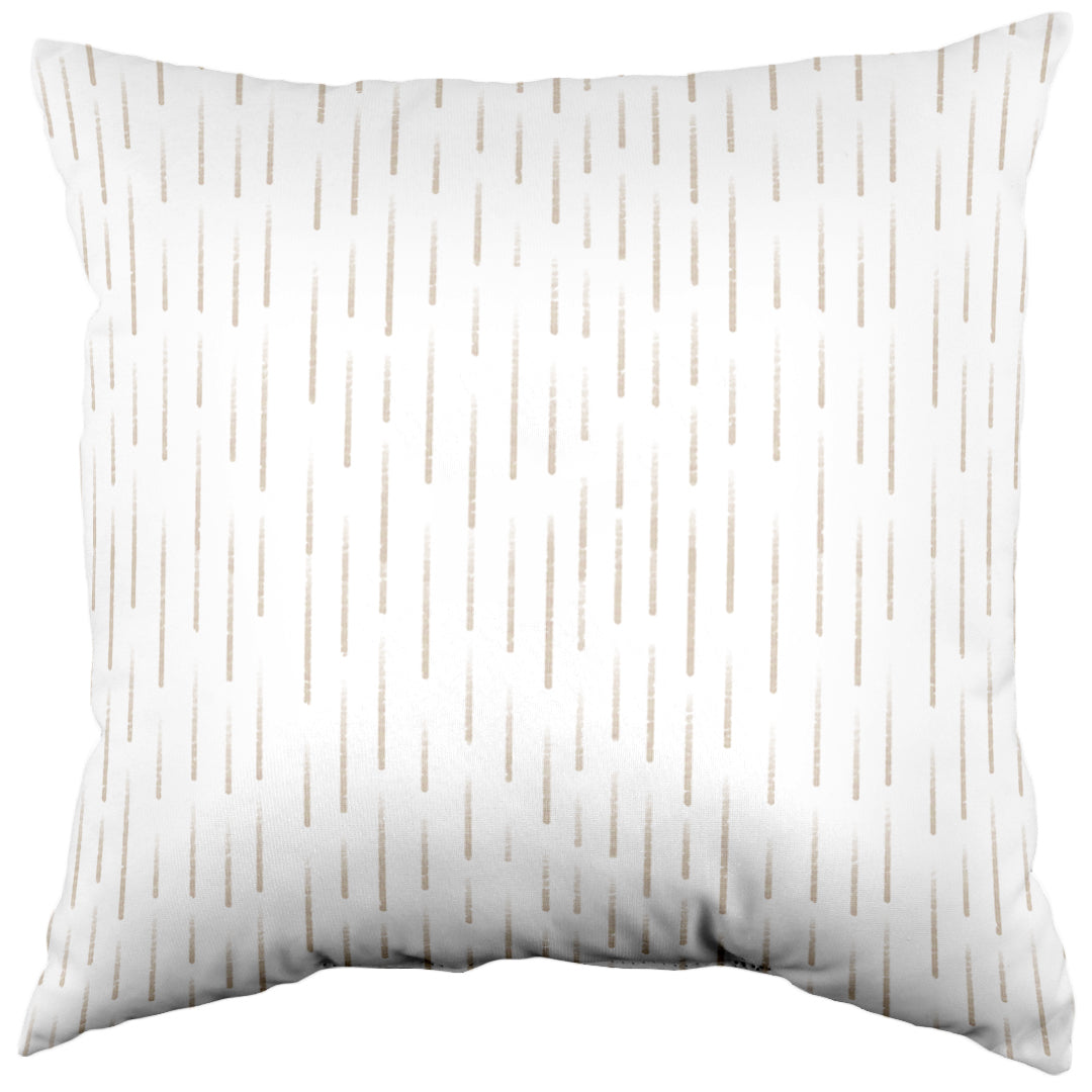 Dashed Decorative Pillow, 2 Sizes, Made in the USA, More Colors