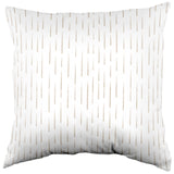 Dashed Decorative Pillow, 2 Sizes, Made in the USA, More Colors