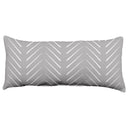 Chevron Columns Decorative Pillow - 2 Sizes