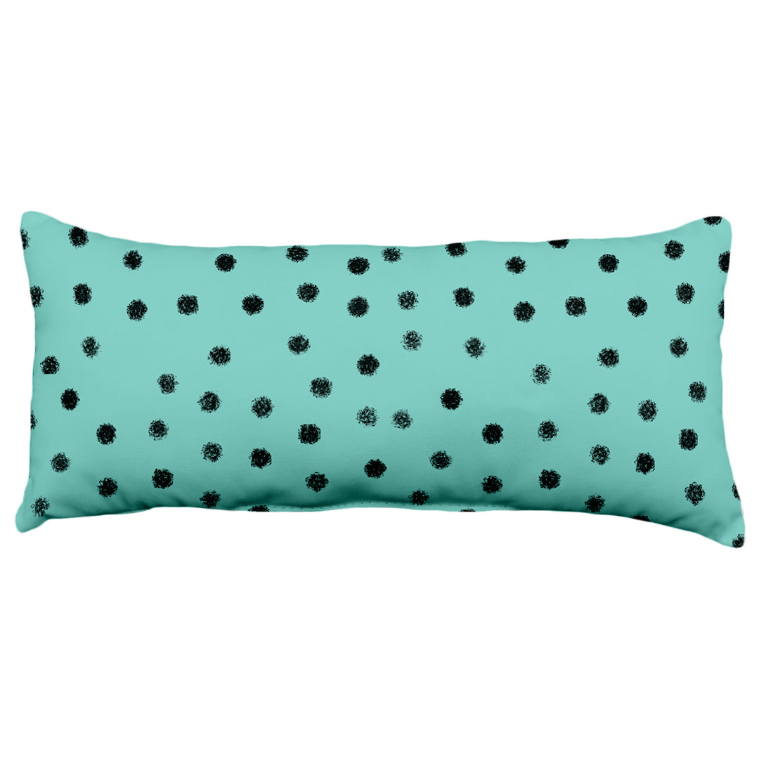 Dotted Decorative Pillow, 2 Sizes, Made in the USA, More Colors