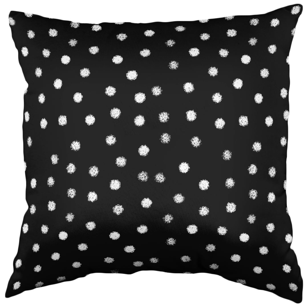 Dotted Decorative Pillow, 2 Sizes, Made in the USA, More Colors