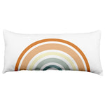 Boho Rainbow Decorative Pillow, 2 Sizes, Made in the USA