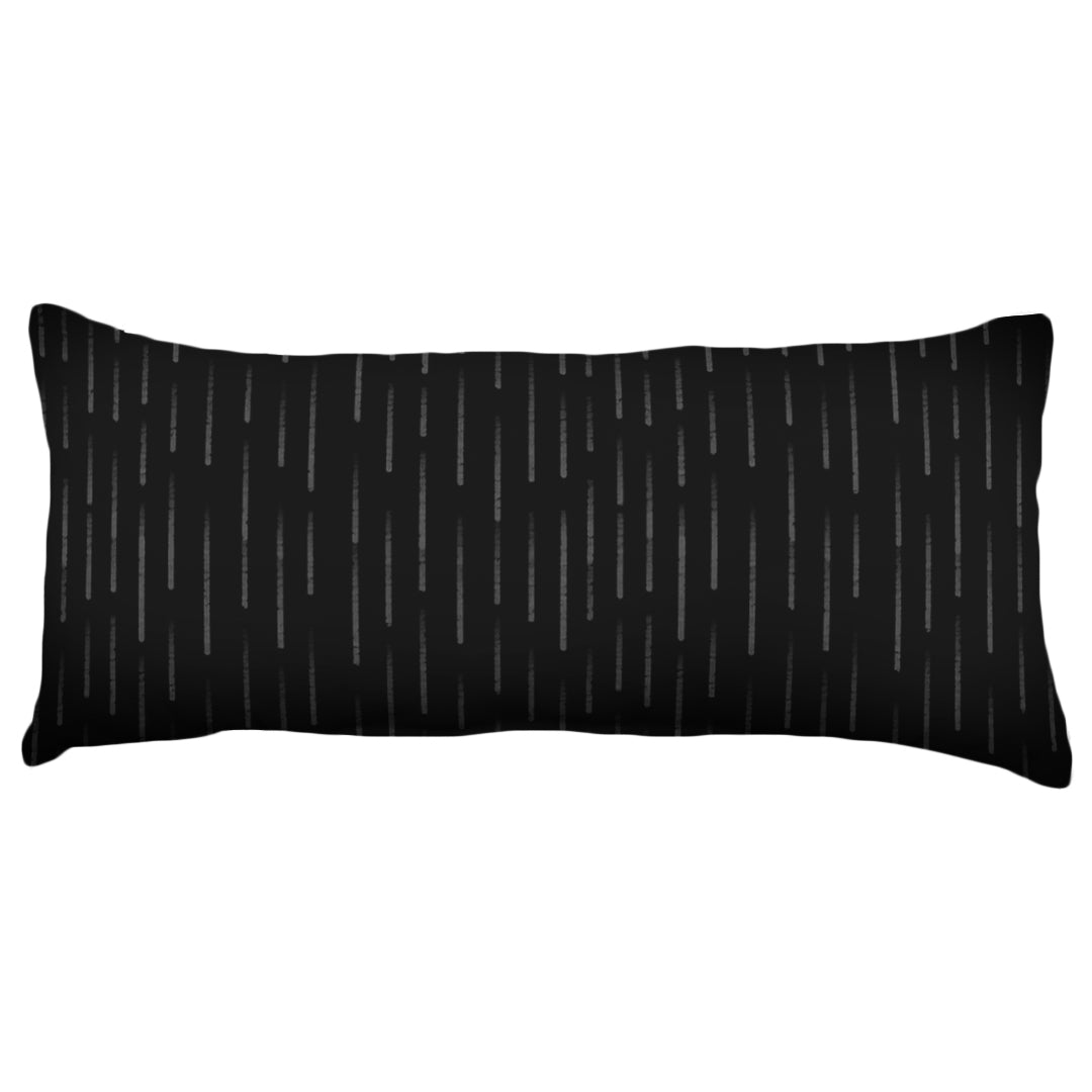 Dashed Decorative Pillow, 2 Sizes, Made in the USA, More Colors