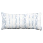Dashed Decorative Pillow, 2 Sizes, Made in the USA, More Colors