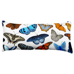 Butterflies Decorative Pillow, Made in the USA, 2 Sizes