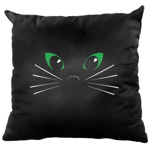 Cat Eyes Decorative Pillow, Made in the USA, 2 Sizes