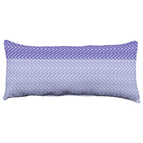 Color Block Hatch Decorative Pillow, Made in the USA