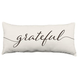Grateful Decorative Pillow, Made in the USA, 2 Sizes