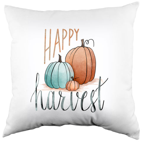Happy Harvest Decorative Pillow, Made in the USA