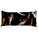 Koi Fish Decorative Pillow, Made in the USA, 2 Sizes