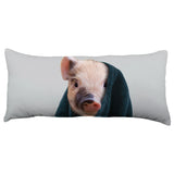 Pig in a Blanket Decorative Pillow, Made in the USA, 2 Sizes