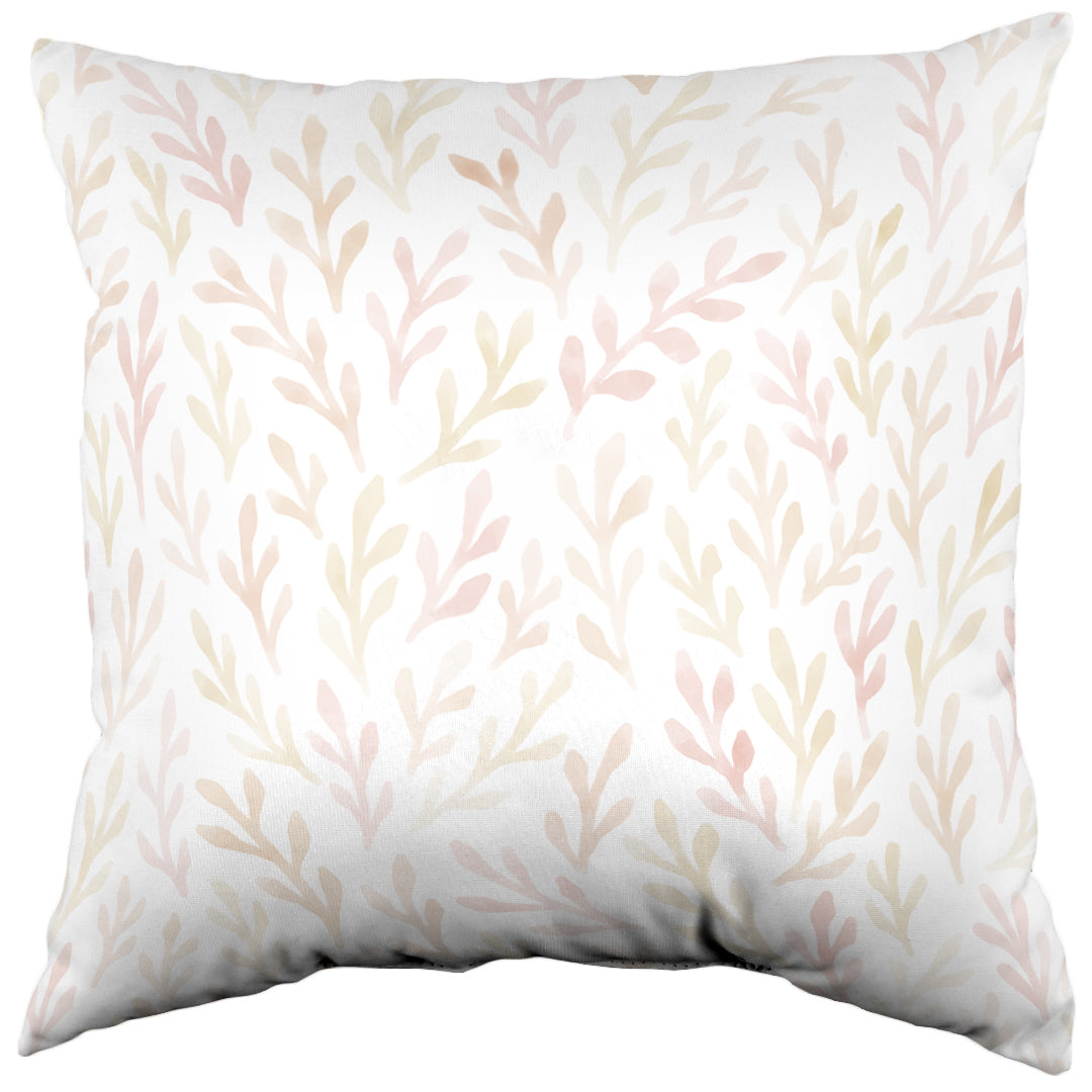 Thankful Watercolor Decorative Pillow, Made in the USA, 2 Sizes