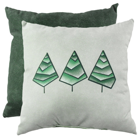 Three Trees Winter Pillow