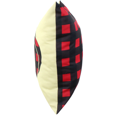 Plaid Pumpkin Pillow