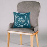 Let's Snuggle Pillow - More Colors Available