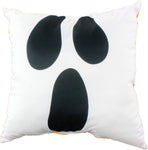 Jack-o-Lantern Ghost Pillow