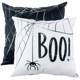 Double Spider Boo! Pillow