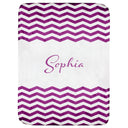Personalized Chevron Blanket