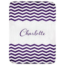 Personalized Chevron Blanket