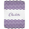 Personalized Chevron Blanket