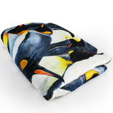 Penguins Throw Blanket with Sound