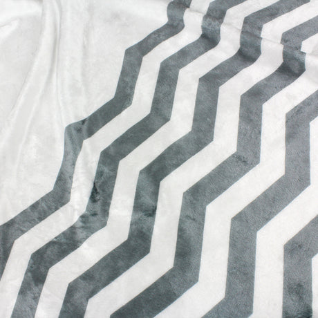 Personalized Chevron Blanket