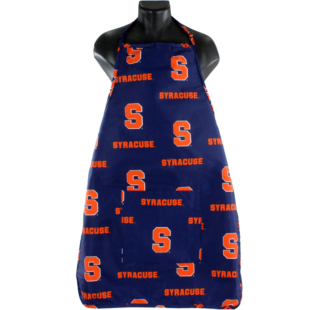 Syracuse Orange Grilling Tailgating Apron with 9" Pocket, Adjustable