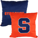 Syracuse Orange 2 Sided Decorative Pillow, 16" x 16", Made in the USA