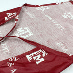 Texas A&M Aggies Grilling Tailgating Apron with 9" Pocket, Adjustable