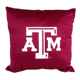 Texas A&M Aggies 2 Sided Decorative Pillow, 16" x 16", Made in the USA