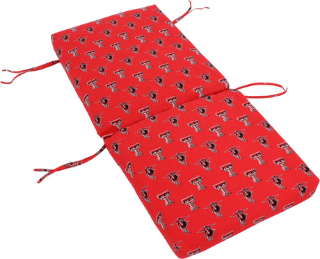 Texas Tech Red Raiders Two Piece Chair Cushion