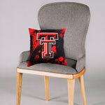 Texas Tech Red Raiders 2 Sided Color Swept Decorative Pillow, 16" x 16"