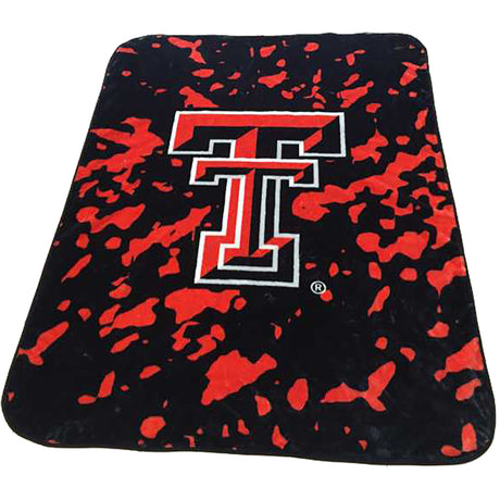 Texas Tech Red Raiders Huge Soft Plush Throw Blanket, 86" x 63"