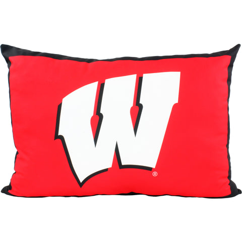 Wisconsin Badgers Fully Stuffed 28" Big Logo Pillow