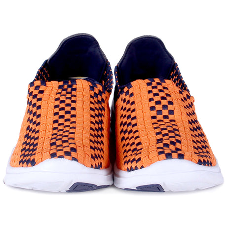 Auburn Tigers Woven Colors Comfy Slip On Shoes