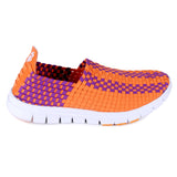 Clemson Tigers Woven Colors Comfy Slip On Shoes