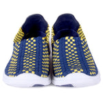 Michigan Wolverines Woven Colors Comfy Slip On Shoes