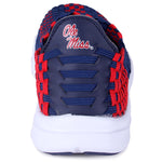 Ole Miss Rebels Woven Colors Comfy Slip On Shoes