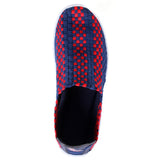 Ole Miss Rebels Woven Colors Comfy Slip On Shoes