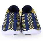 West Virginia Mountaineers Woven Colors Comfy Slip On Shoes