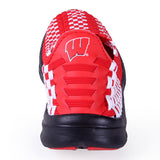 Wisconsin Badgers Woven Colors Comfy Slip On Shoes