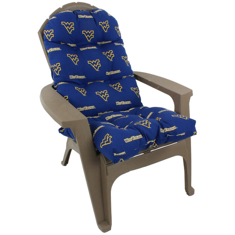 West Virginia Mountaineers Adirondack Cushion